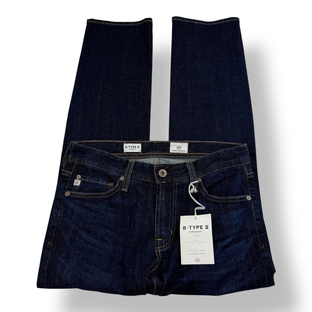 AG Adriano Goldschmied‎ B-Type II Straight Jeans Blue 2 Years Men's Sz 29x28 NWT